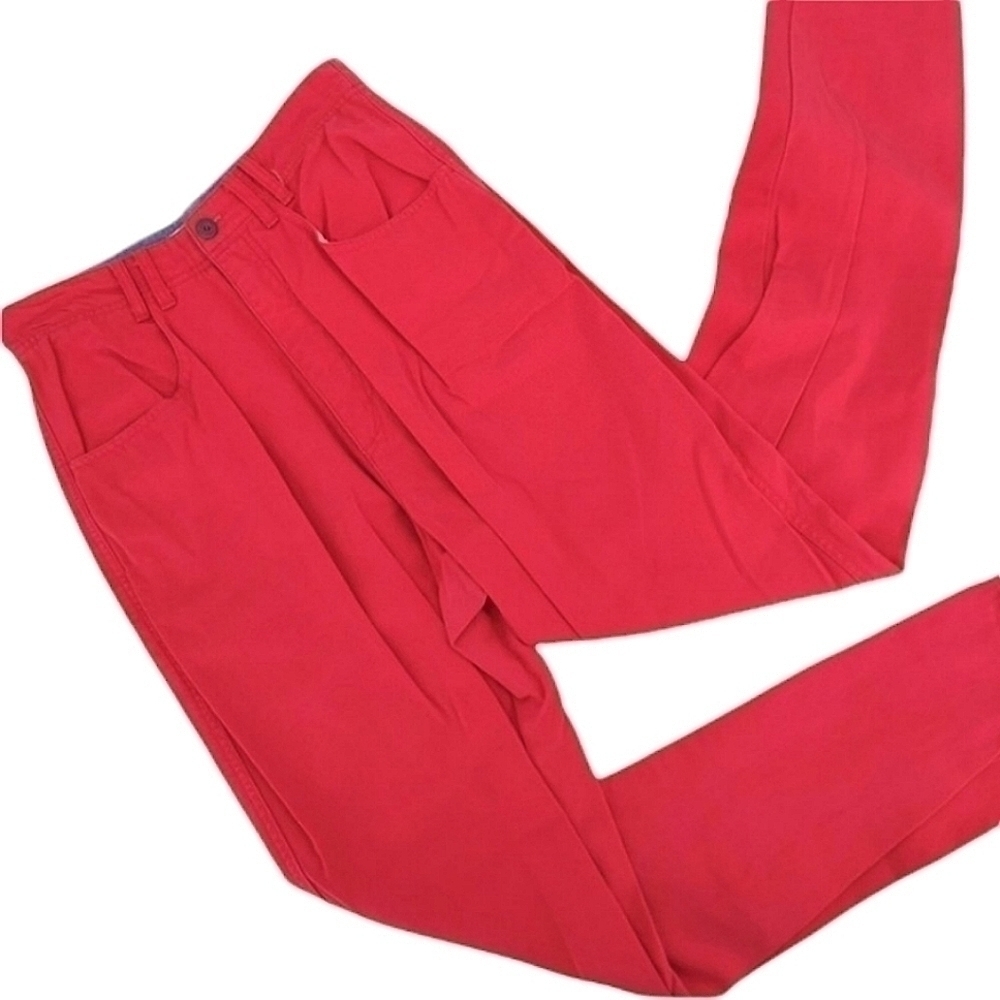 Segrets Vtg Women's 8 High Rise Pink Cotton Pants